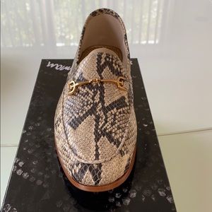 Sam Edelman Snake skin loafers Loraine NWT